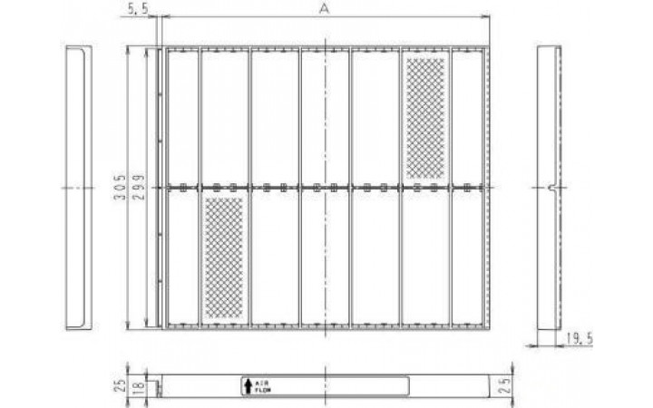 Фильтр Daikin KAFP371A160